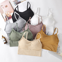 3D seksowna bielizna bezszwowy sportowy biustonosz typu U Backless Top bez ramiączek biustonosz biustonosz nieusztywniany Push Up biustonosz kobiety bielizna XW646 2